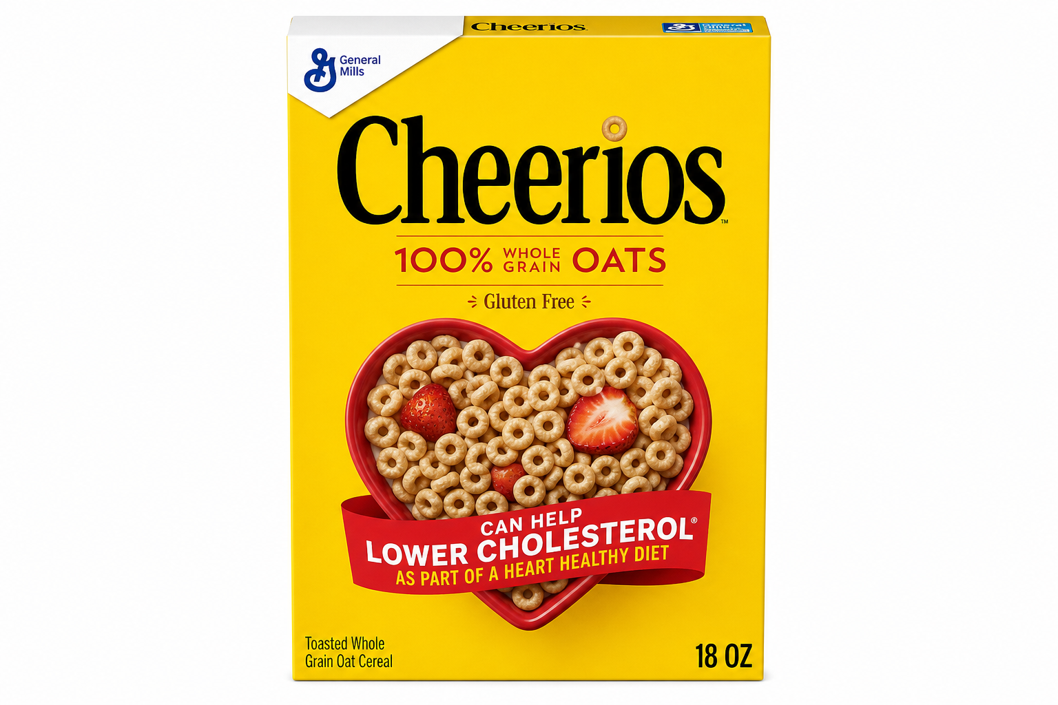 Cheerios Original Cereal, 18 oz product package