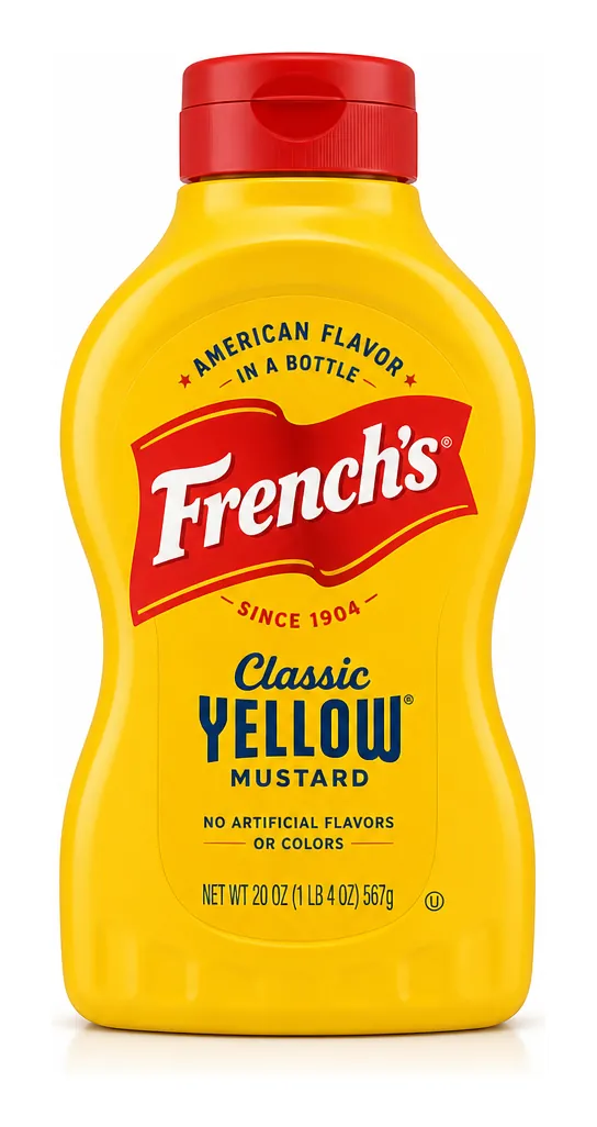 French's Classic Yellow Mustard, 20 oz product package