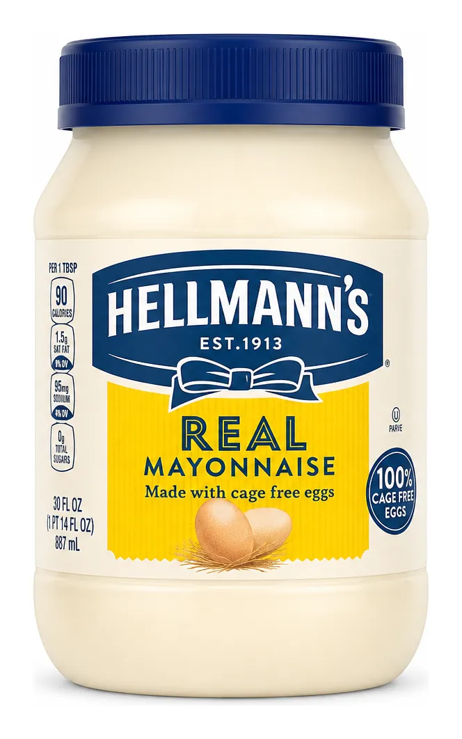 Hellmann's Real Mayonnaise, 30 oz product package