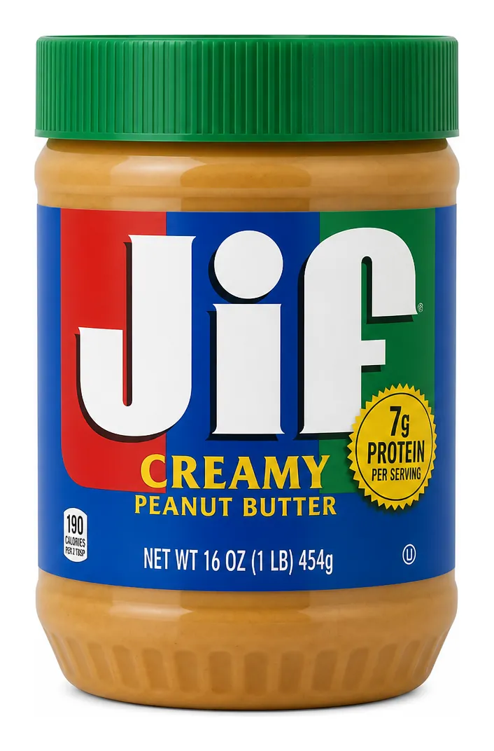 Jif Creamy Peanut Butter, 16 oz product package