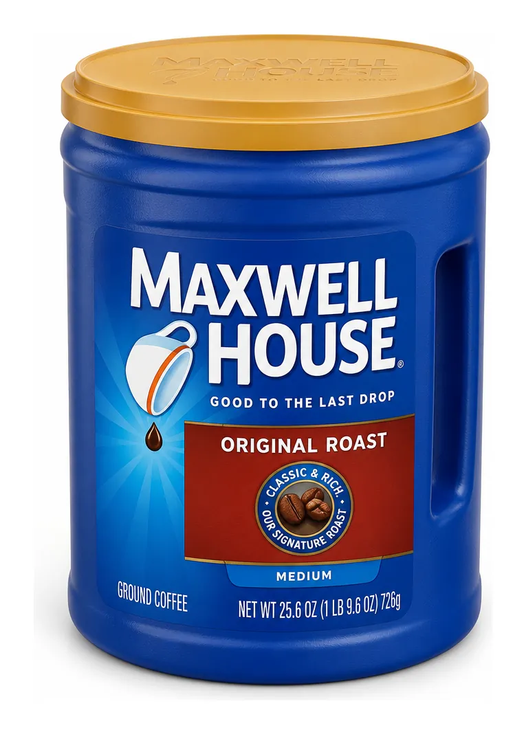 Maxwell House Original Roast Ground Coffee, 30.6 oz product package