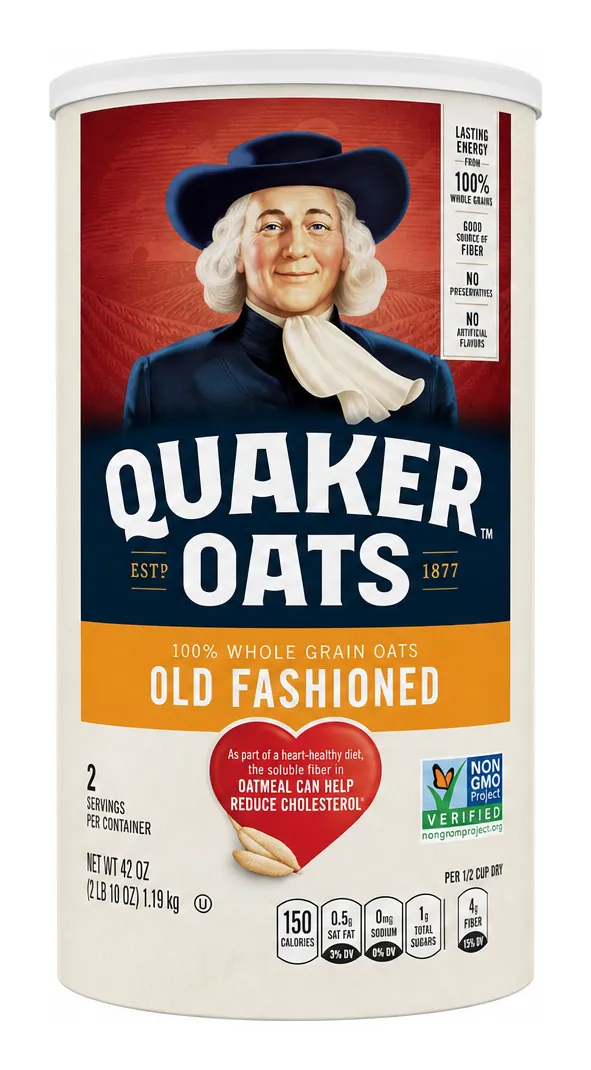 Quaker Old Fashioned Oats, 42 oz product package