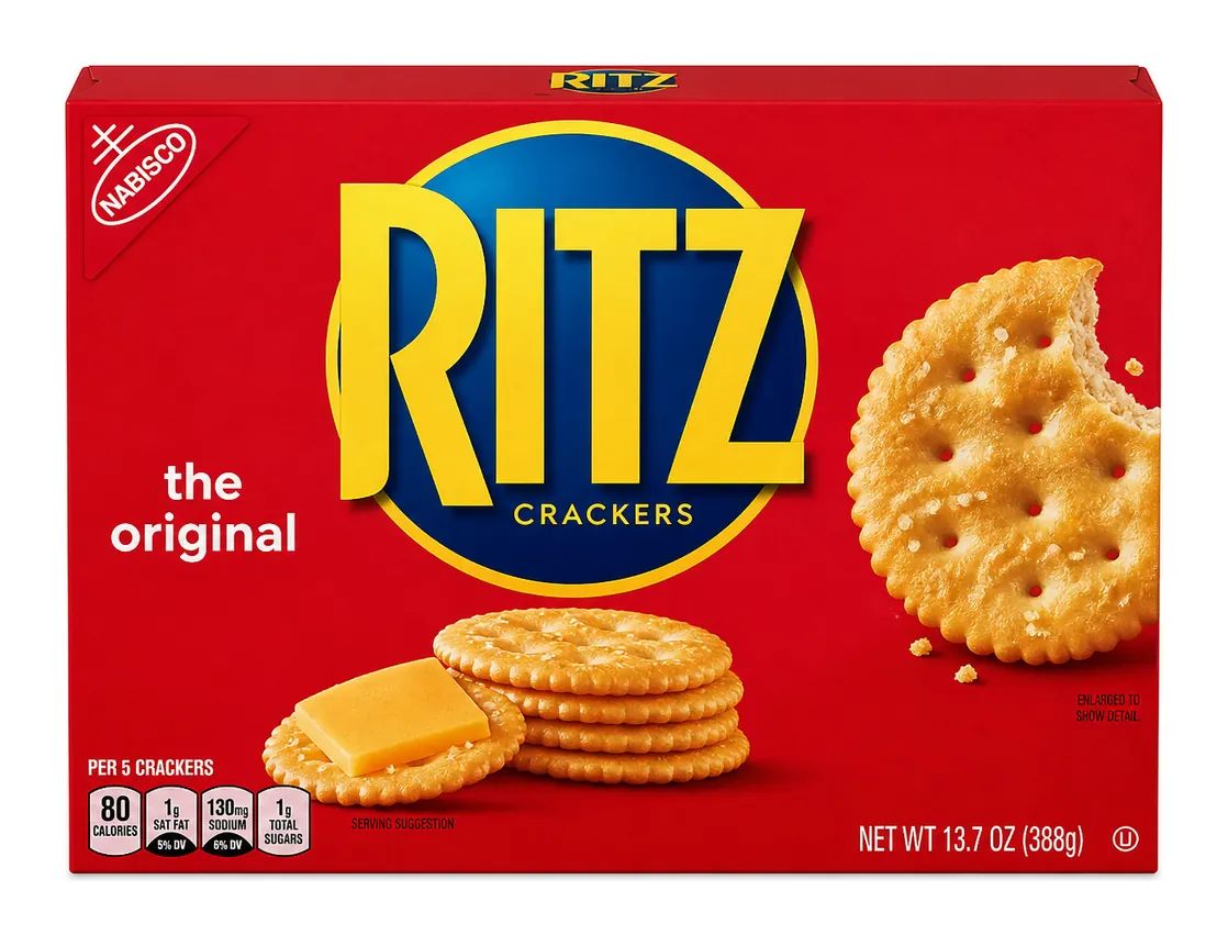Ritz Original Crackers, 13.7 oz product package