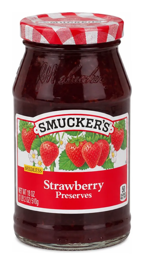 Smucker's Strawberry Preserves, 18 oz product package