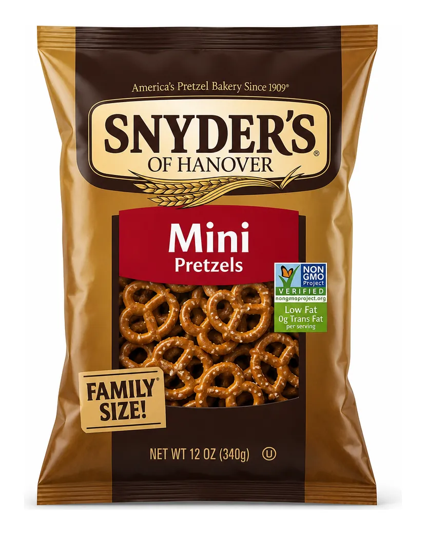Snyder's of Hanover Mini Pretzels, 12 oz product package